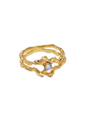 Shelly ring Gold Maanesten